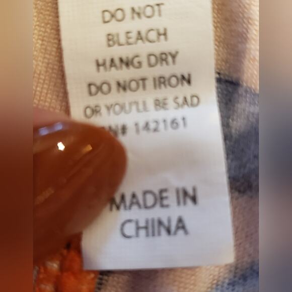 LuLaRoe pants Tall and Curvy floral roses - Picture 5 of 7